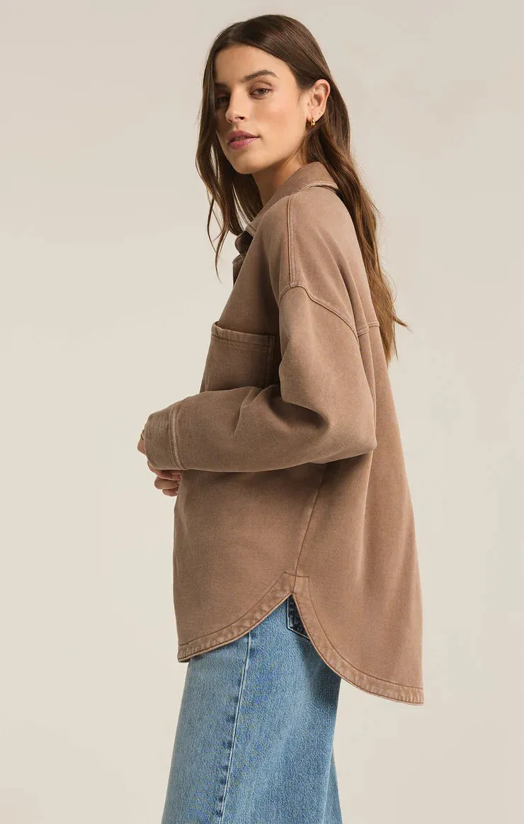 All Day Knit Denim Jacket | Campfire