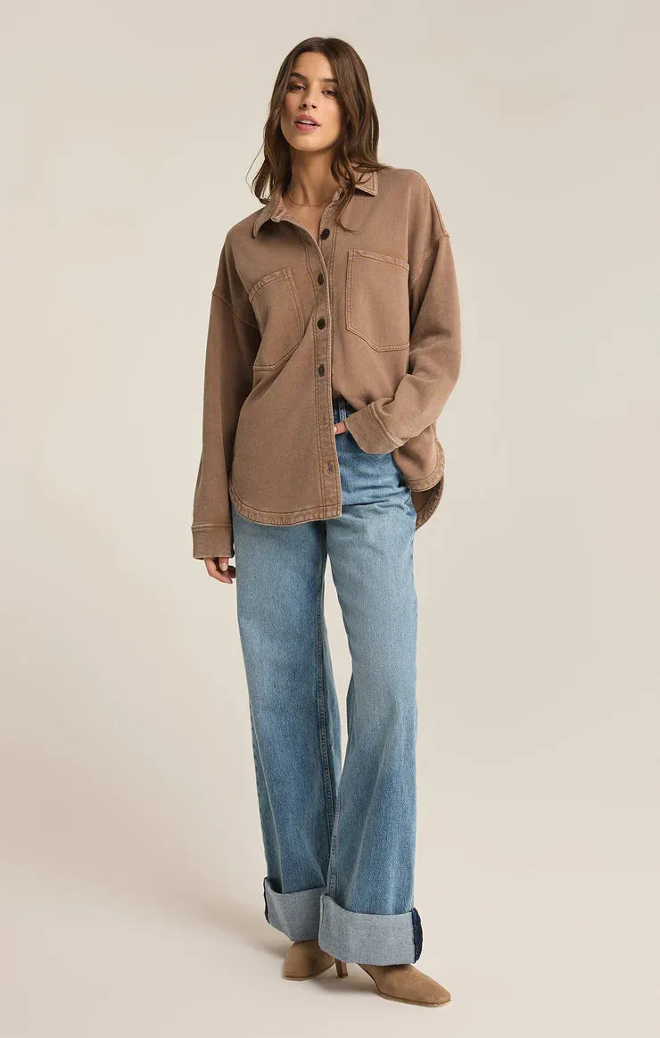All Day Knit Denim Jacket | Campfire