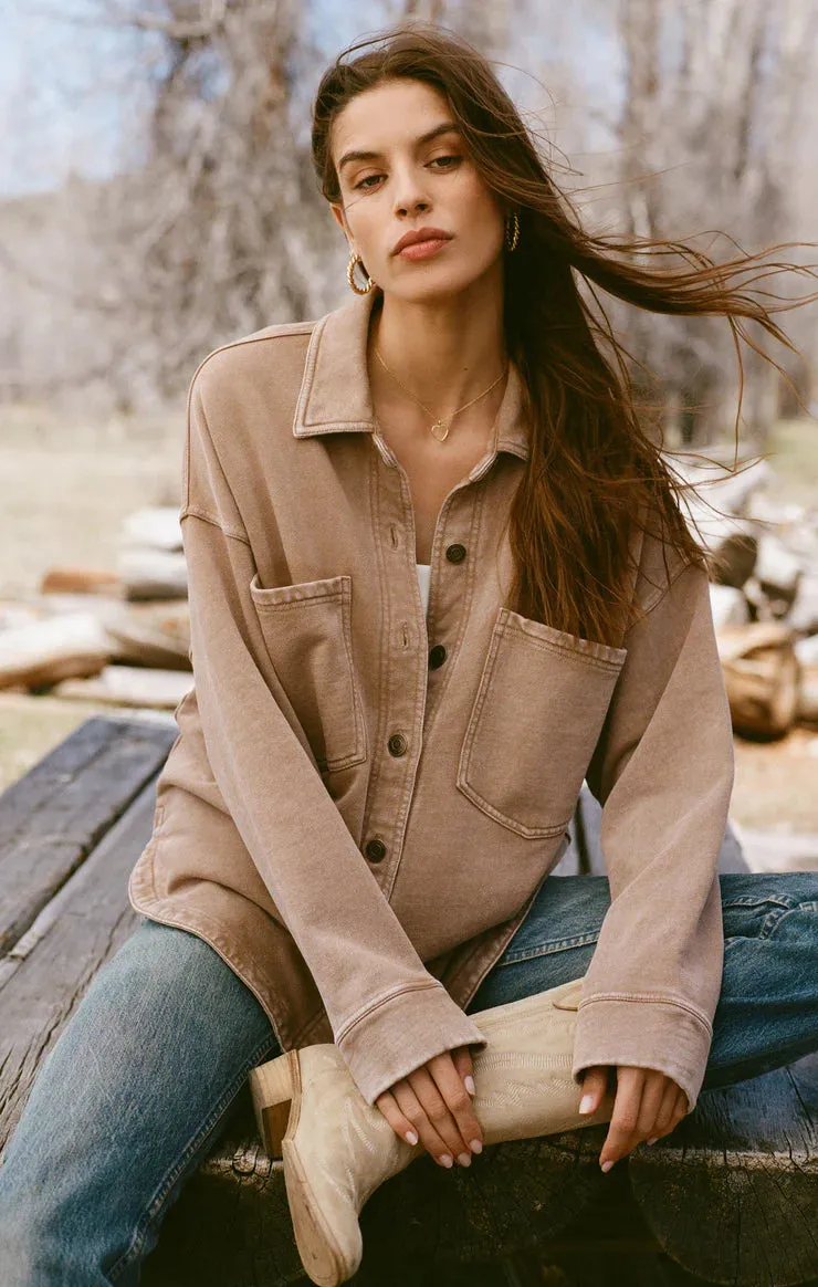 All Day Knit Denim Jacket | Campfire