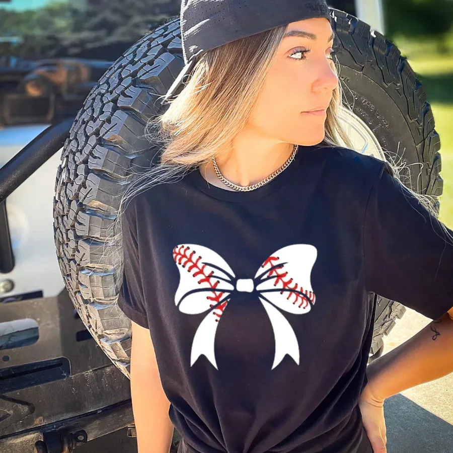 Baseball Bow Tee-Shirt