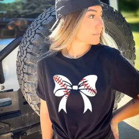 Baseball Bow Tee-Shirt