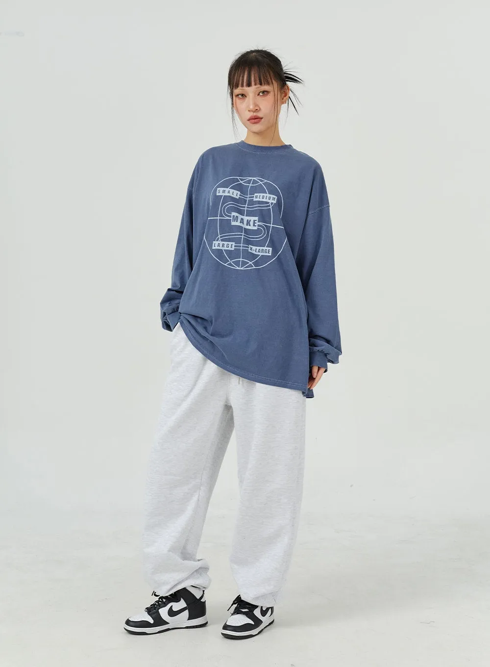 Basic Oversized Jogger Pants CM317