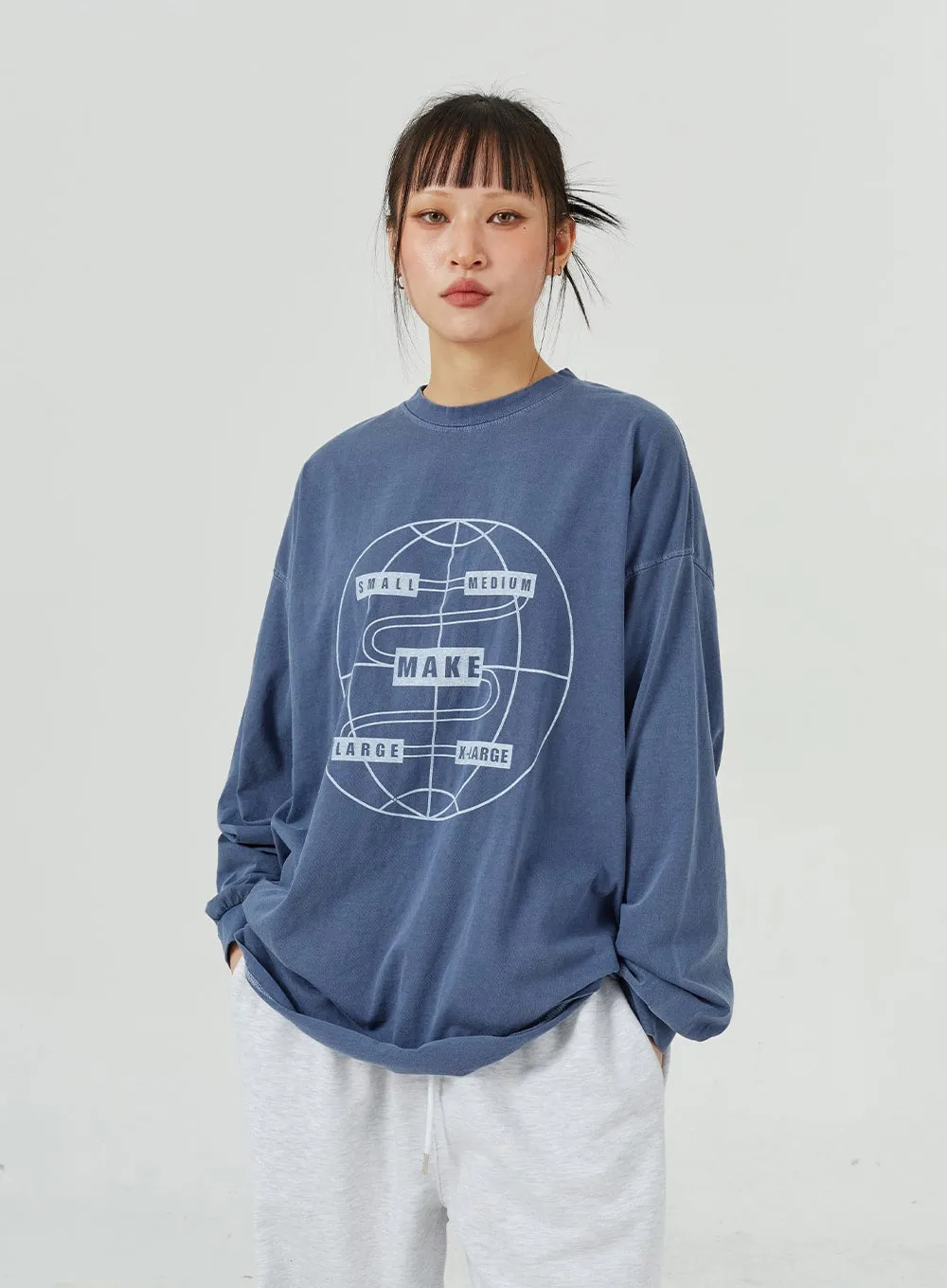 Basic Oversized Jogger Pants CM317