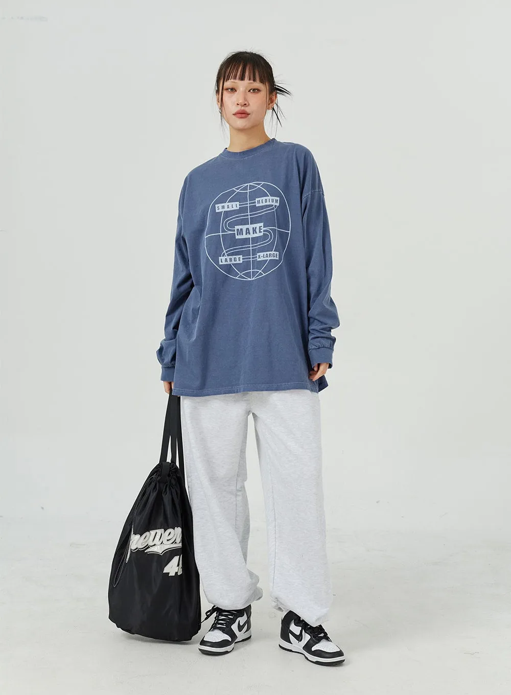 Basic Oversized Jogger Pants CM317