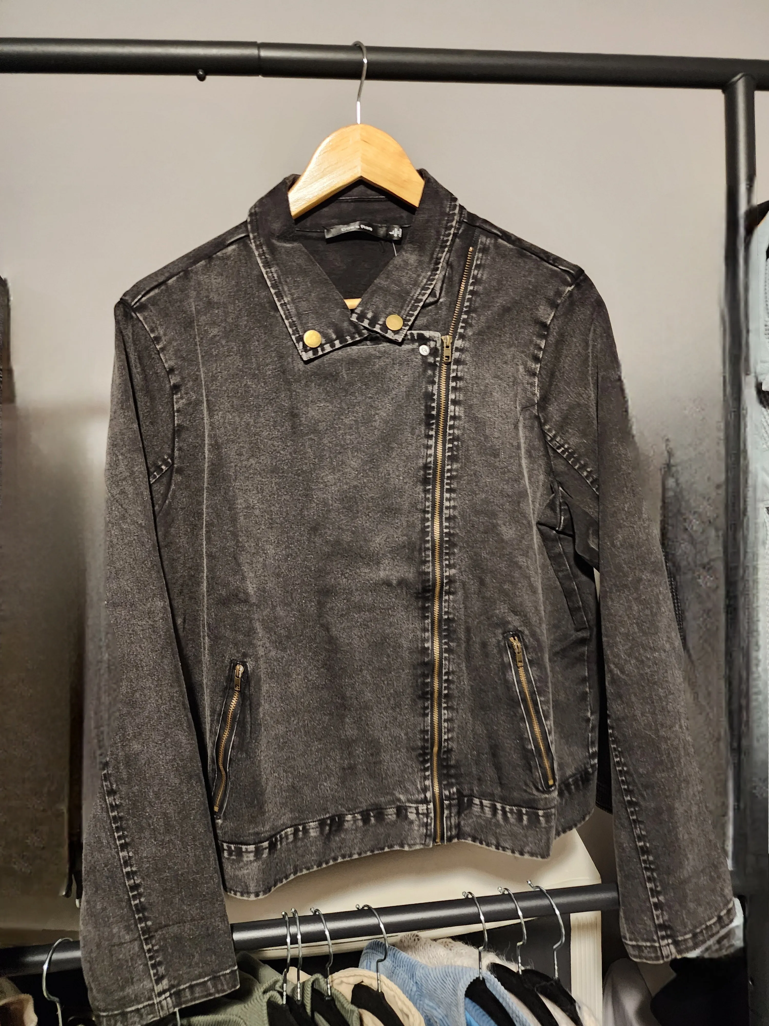 Black Wash Jean Jacket