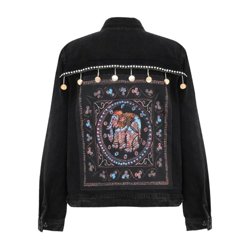 Boho Jacket Vintage Denim