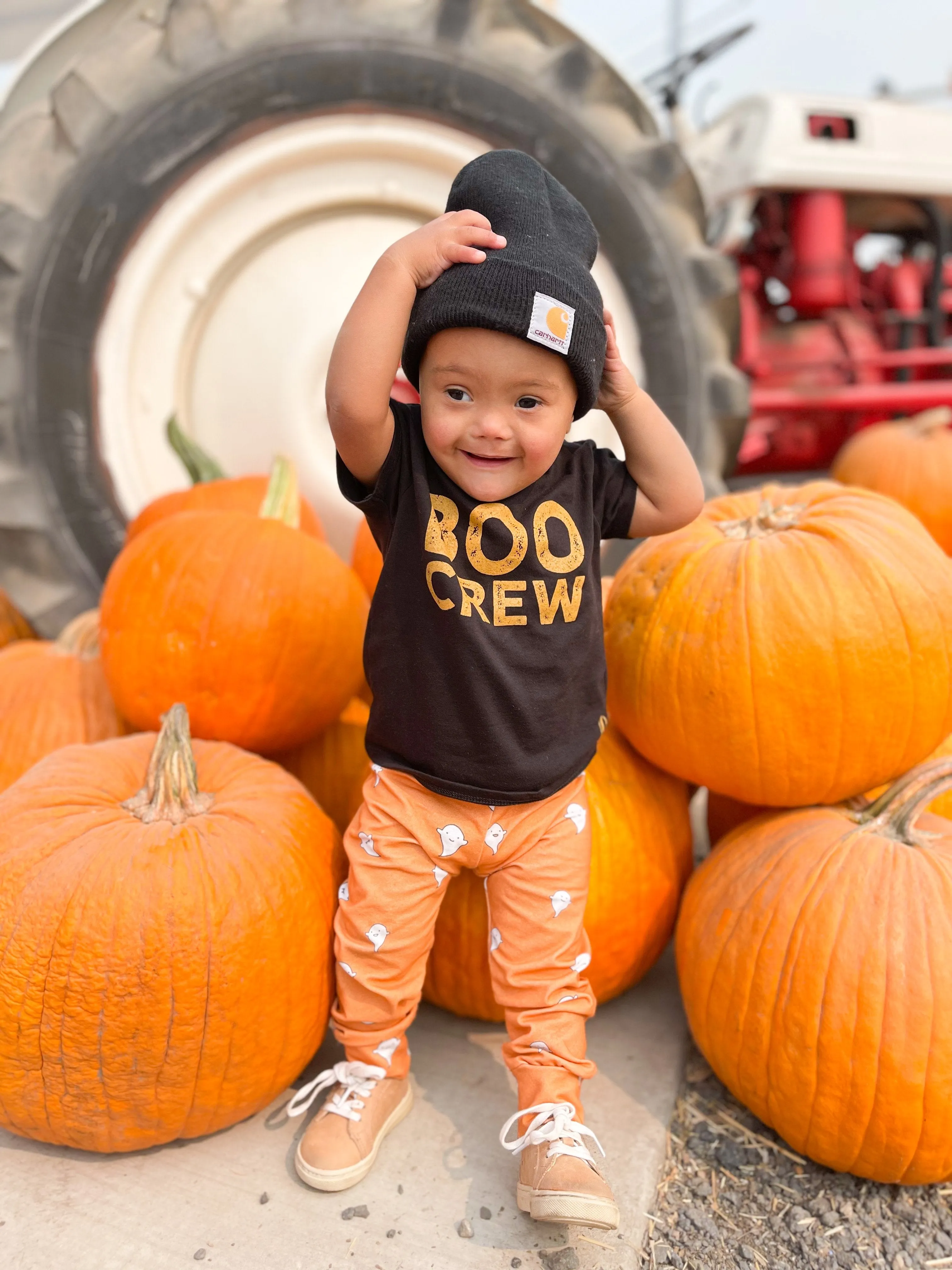 Boo Crew | Black Tshirt