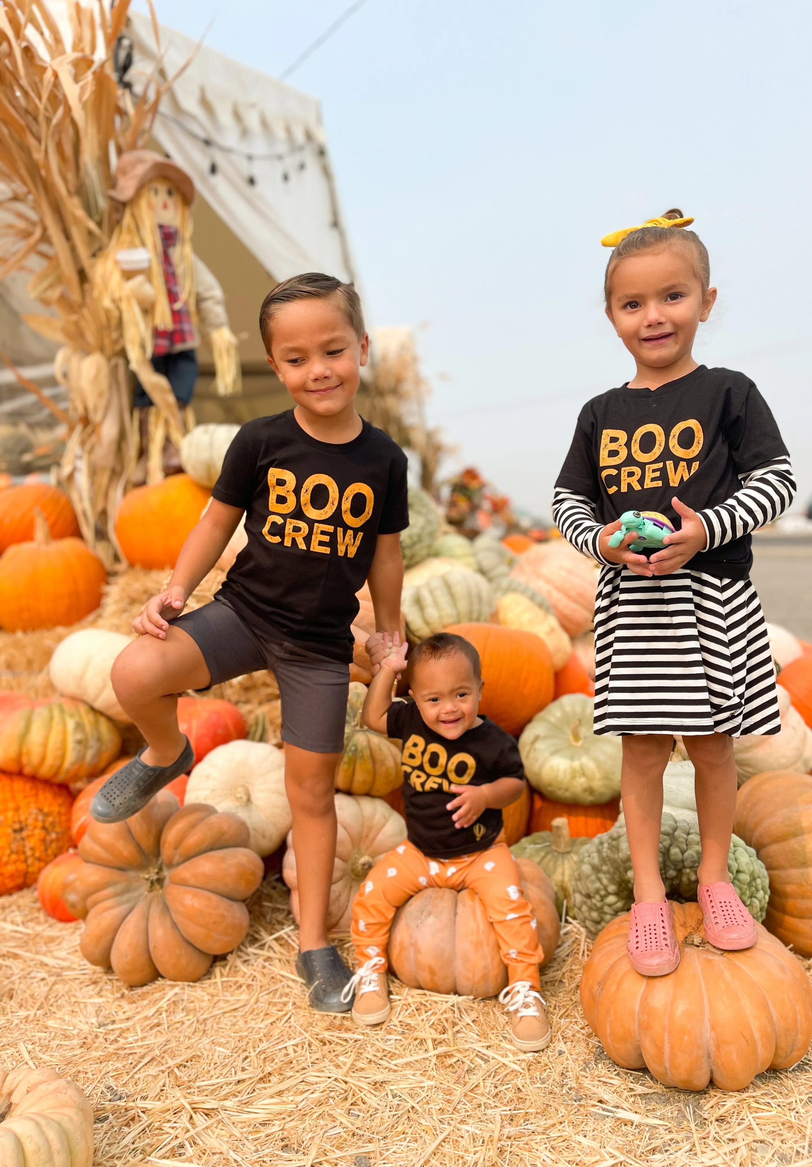 Boo Crew | Black Tshirt