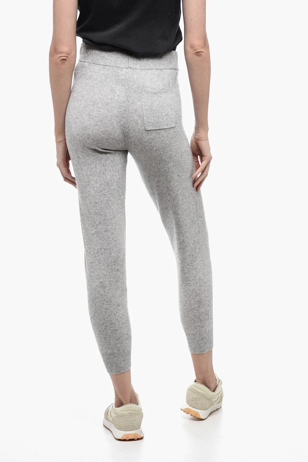 Brodie Cashmere Jogger Pants with Cuffs