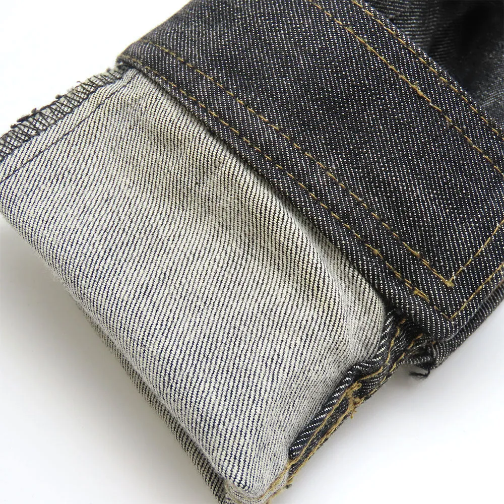 Burberry Denim Leather Jacket Black 38