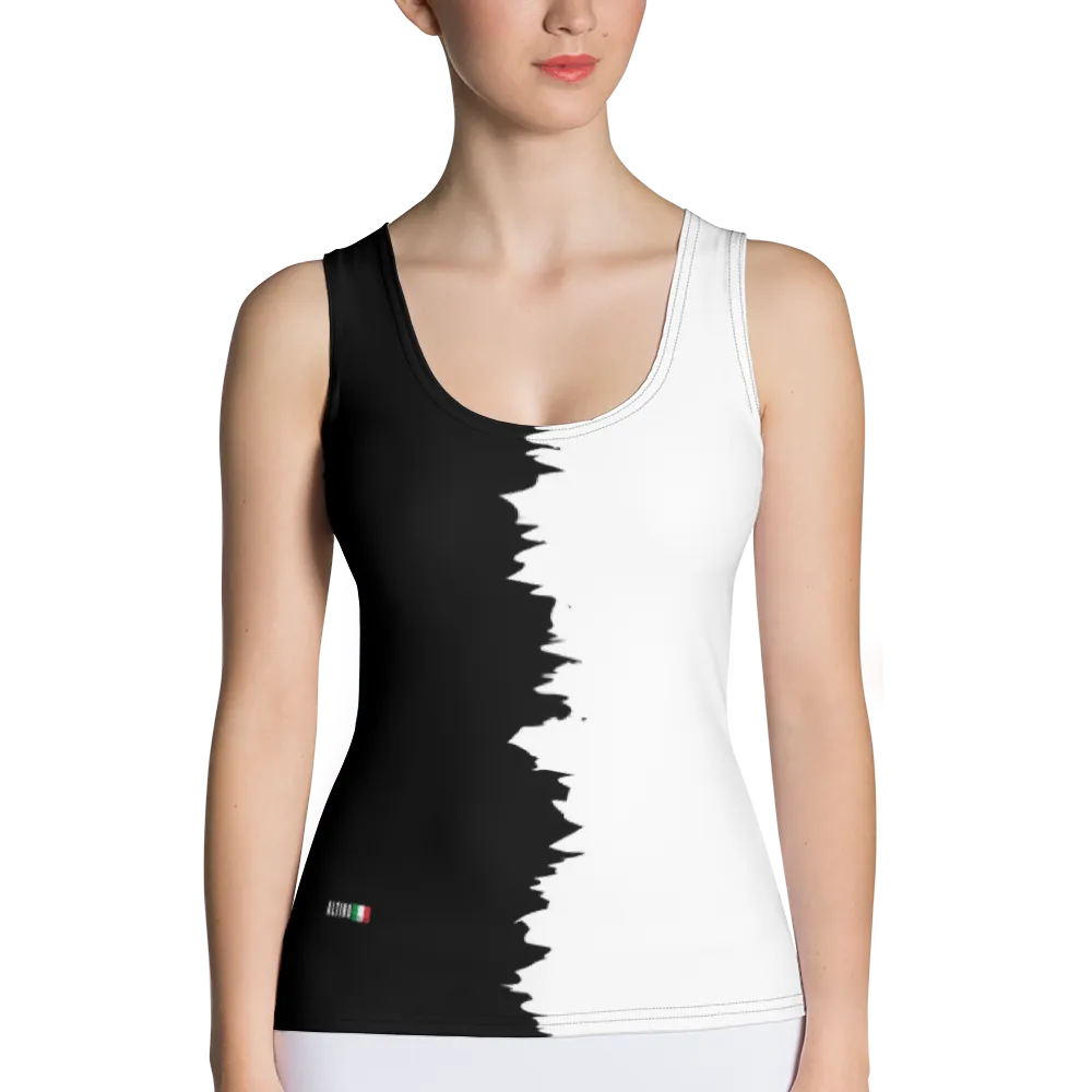 #d5a22980 - ALTINO Fitted Tank Top - Magic Red Collection