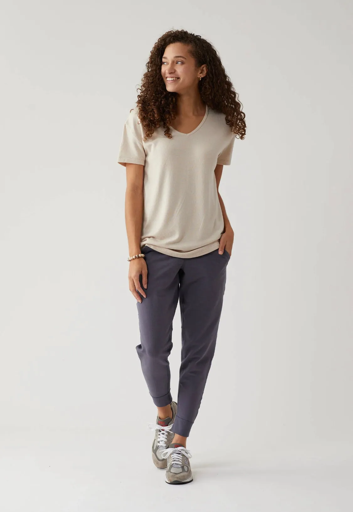 Darity Endurance - 7/8 Length Performance Convertible Joggers - Slate
