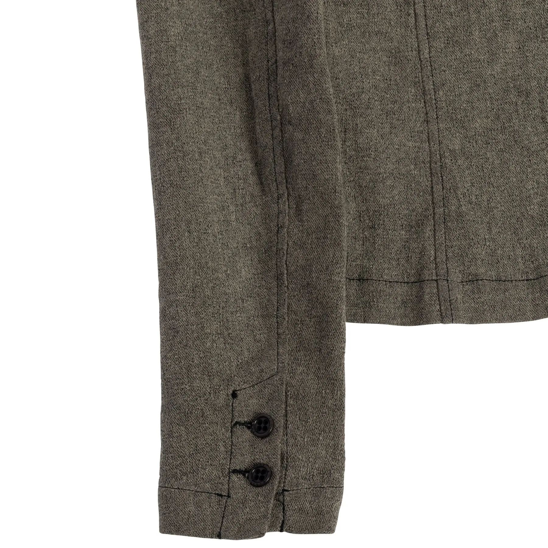 Denim Cotton Blend Napoleon Jacket
