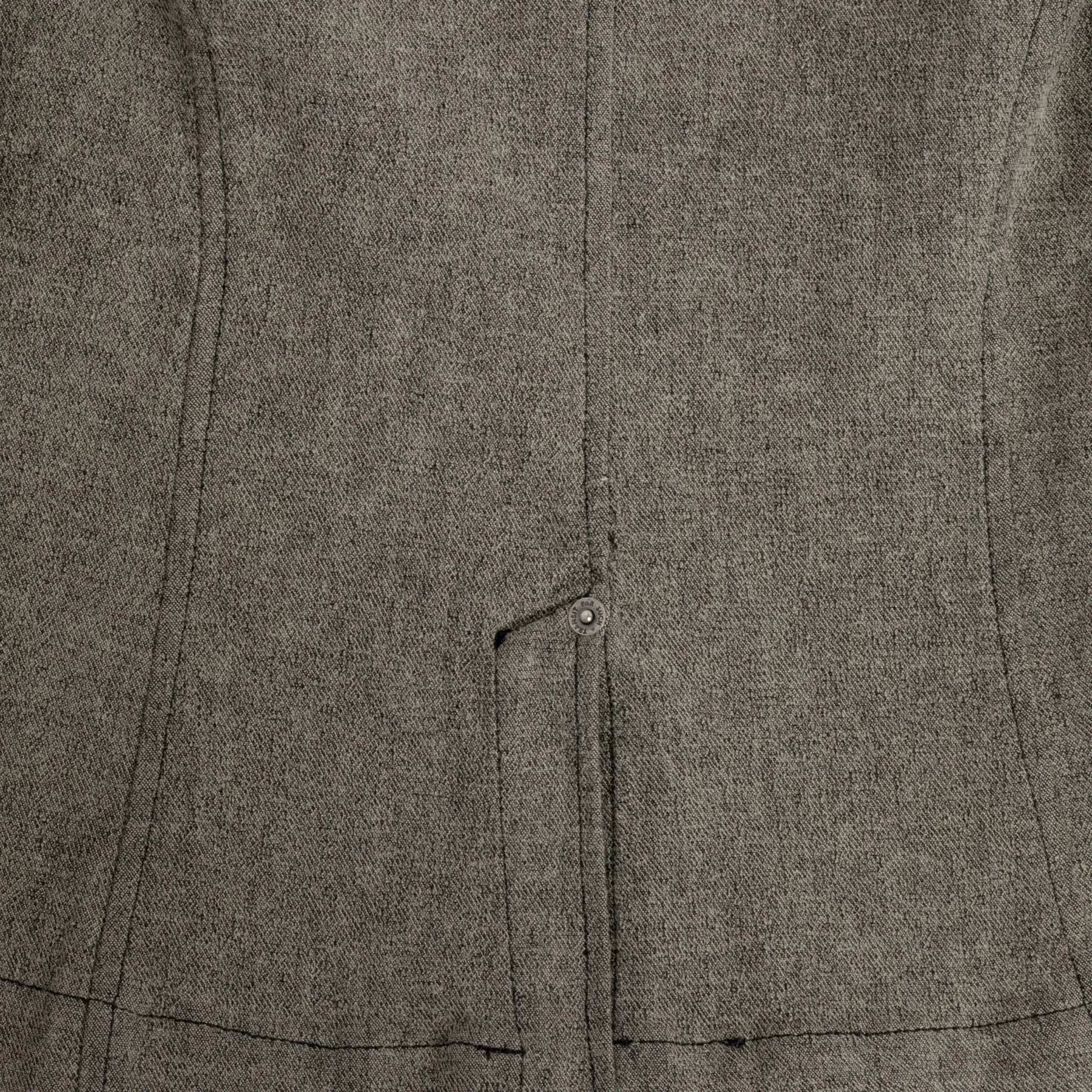 Denim Cotton Blend Napoleon Jacket