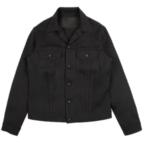 Denim Jacket - Solid Black Selvedge