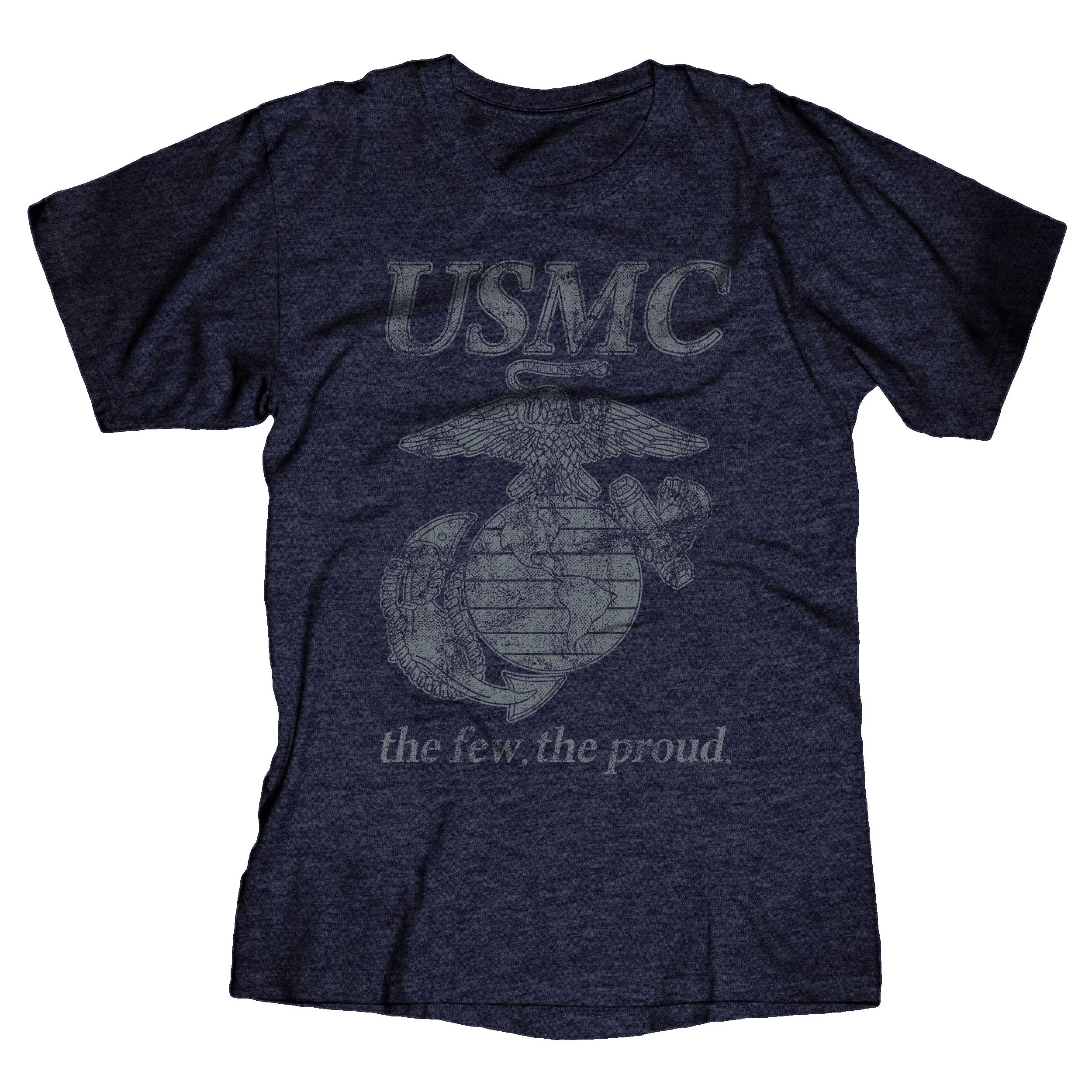 Distressed EGA The Few The Proud Adult T-Shirt