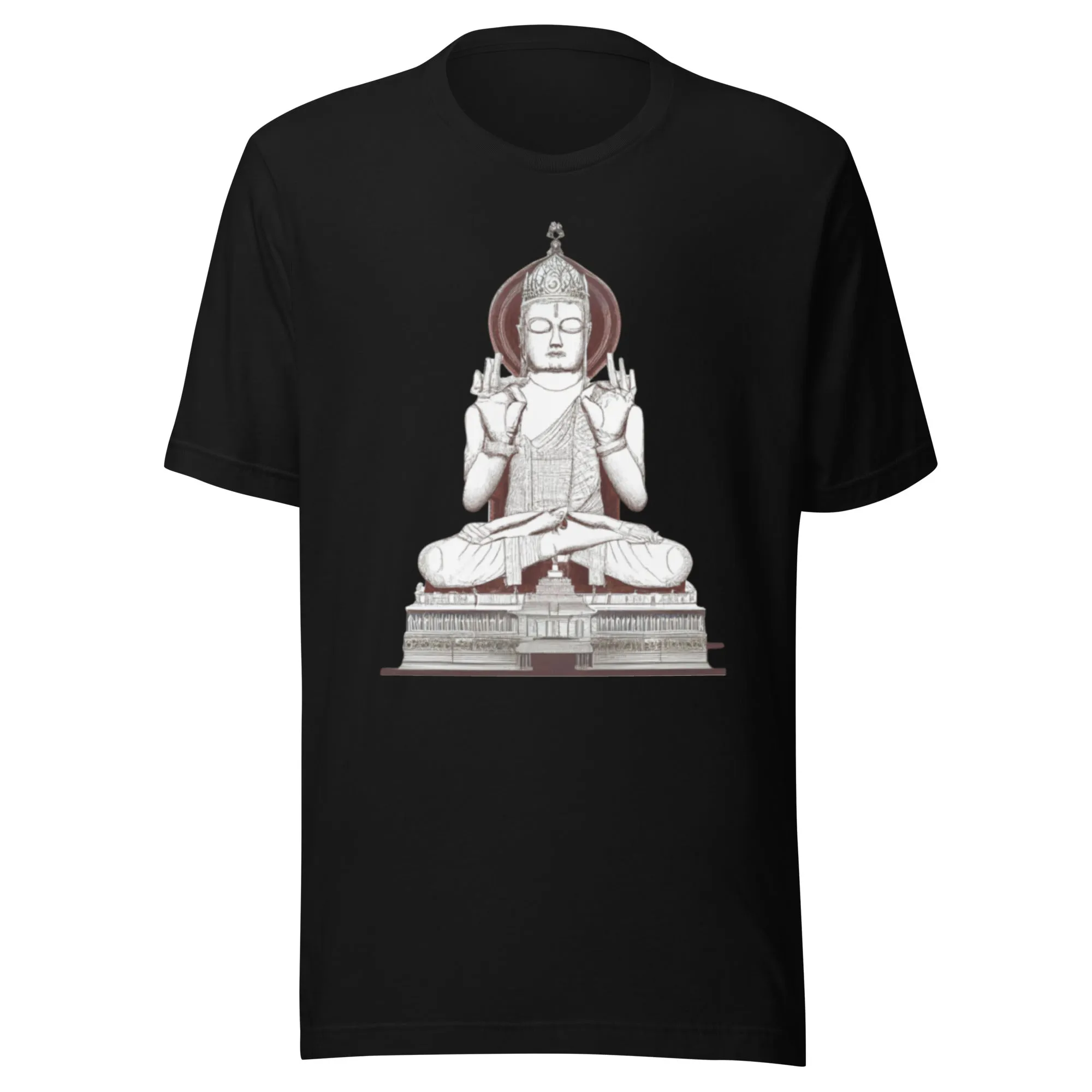 DUO MODERN "Distressed Buddha" Unisex Staple Eco T-shirt