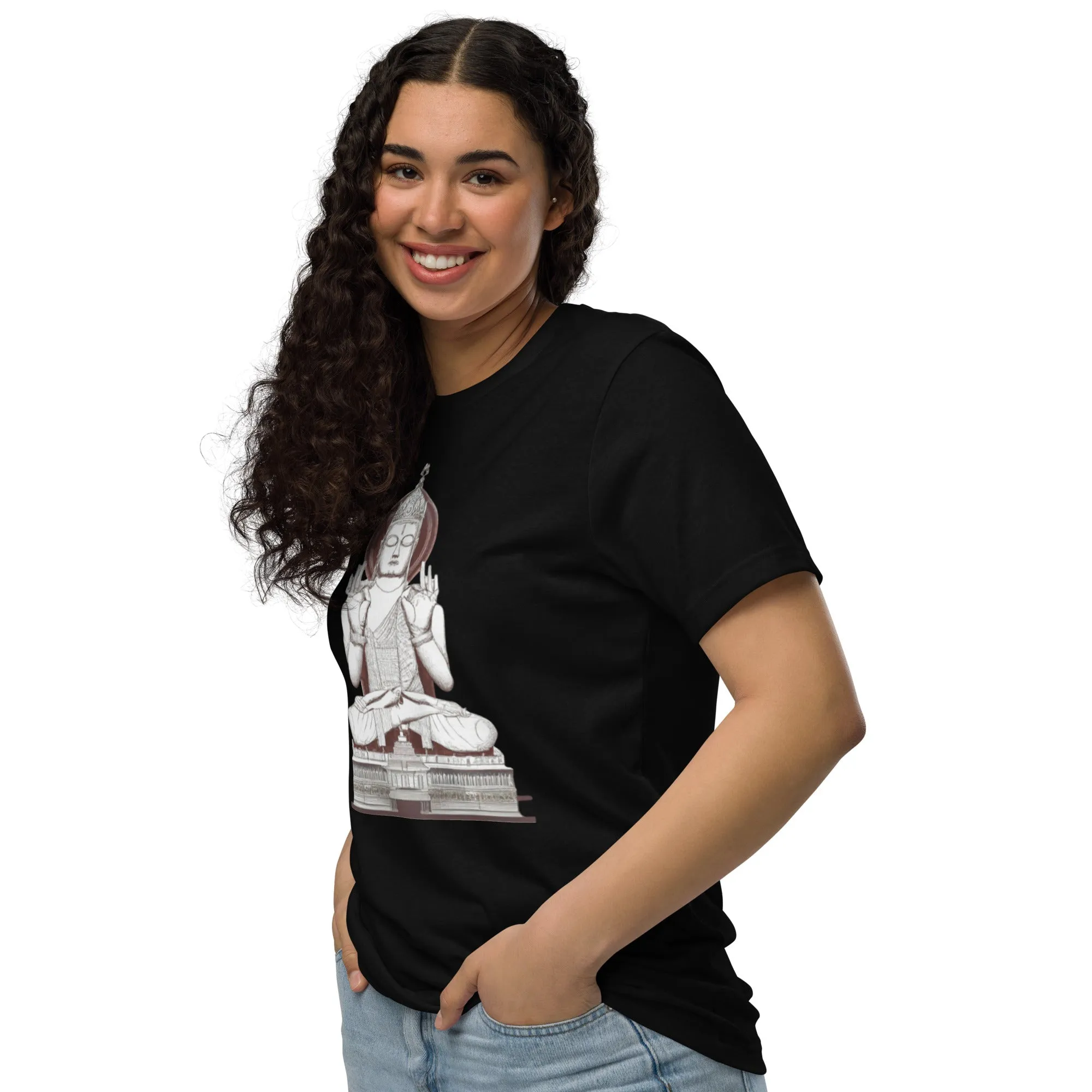 DUO MODERN "Distressed Buddha" Unisex Staple Eco T-shirt