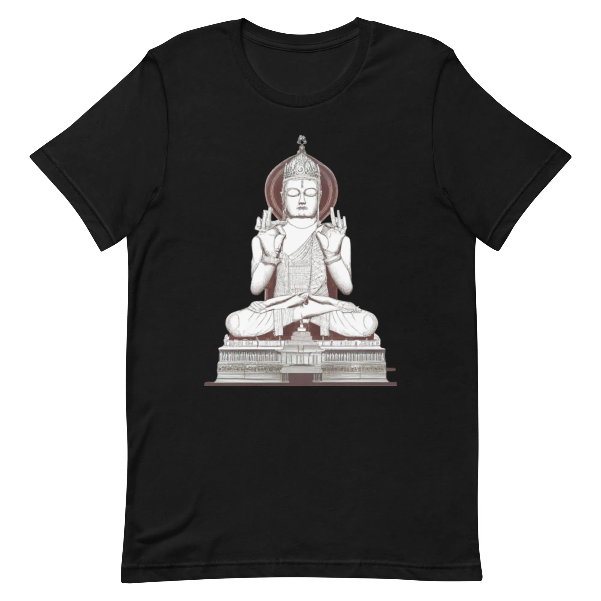 DUO MODERN "Distressed Buddha" Unisex Staple Eco T-shirt