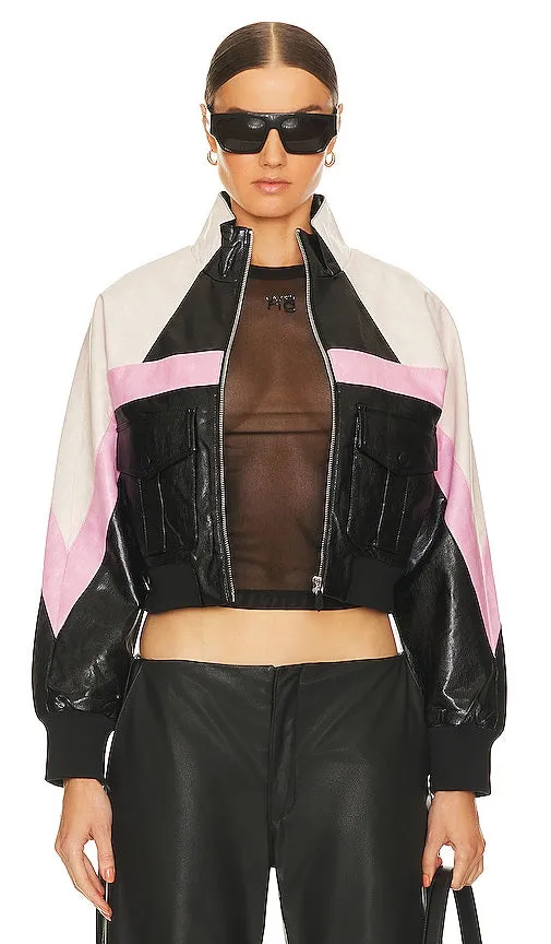 Essentiel Antwerp Enable Patchwork Jacket in Black