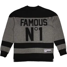 Famous Stars and Straps Hat Trick Sweatshirt Black