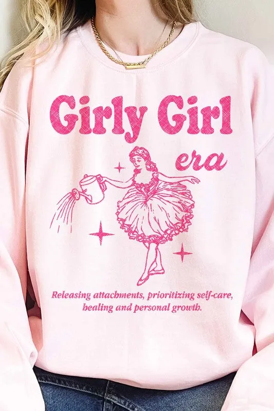 GIRLY GIRL ERA OVERSIZED SWEATSHIRT