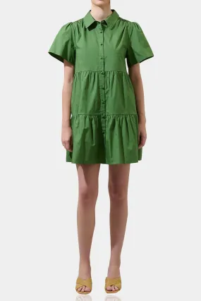 Green Sexy Mini Dress
