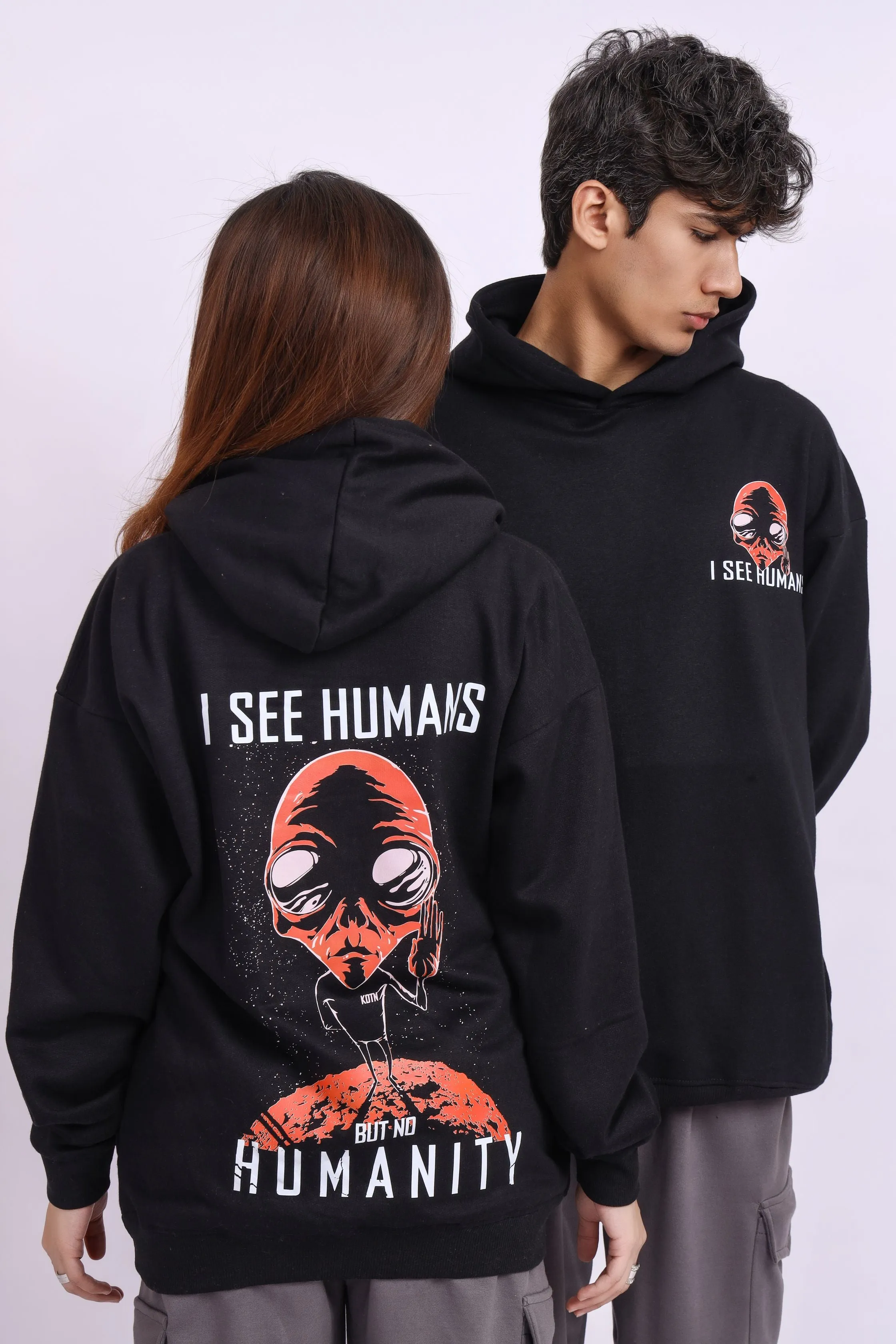 HUMANITY OVERSIZED HOODIE