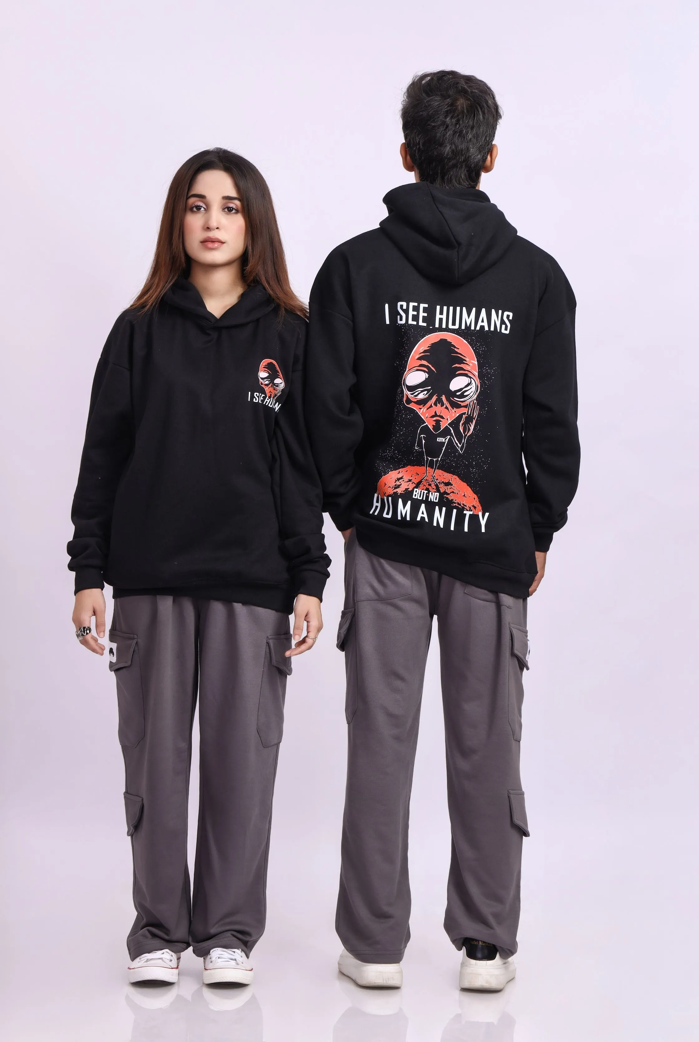 HUMANITY OVERSIZED HOODIE