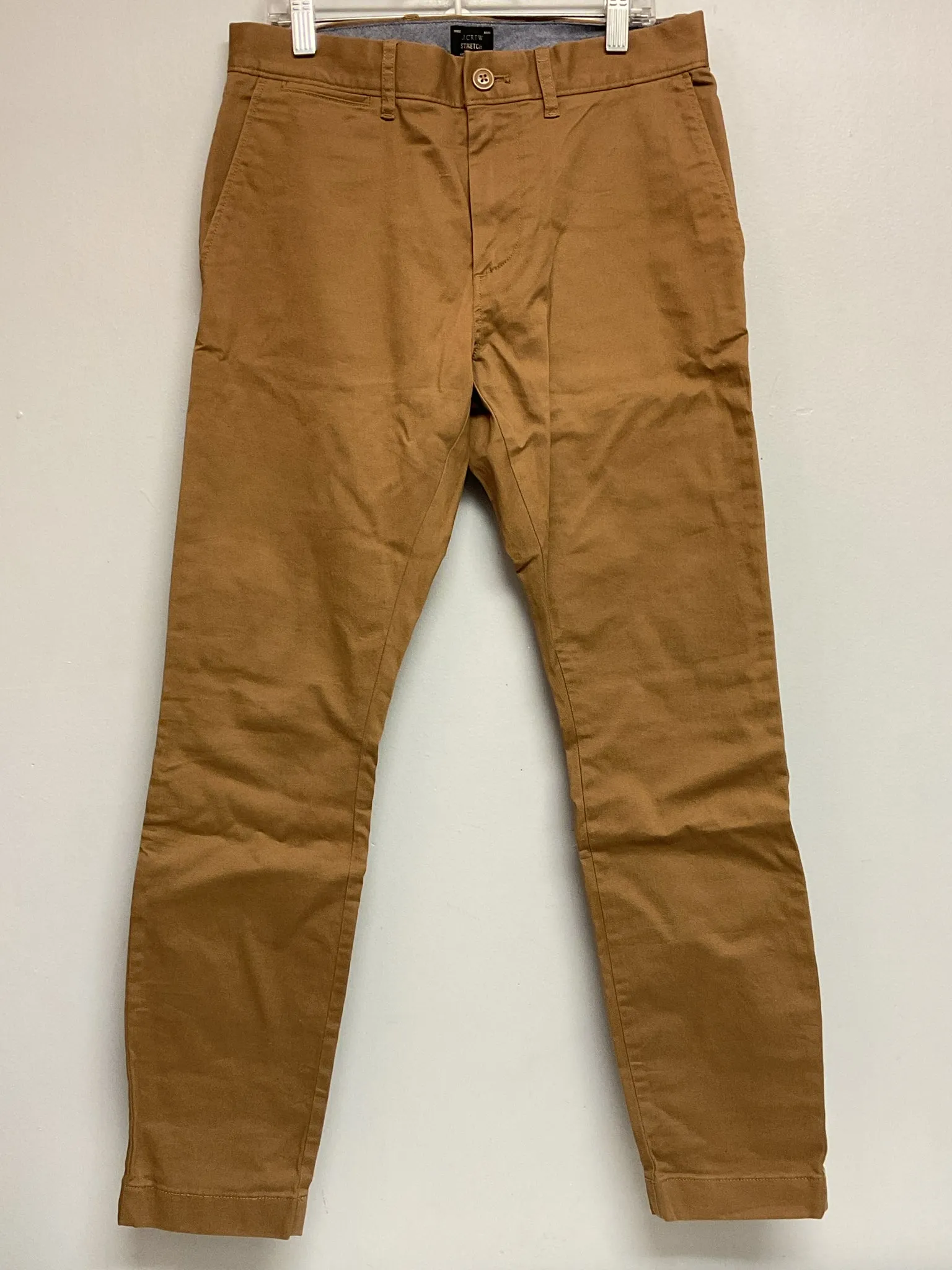 J Crew Size 16 Brown Solid Cotton Big Boys Pants