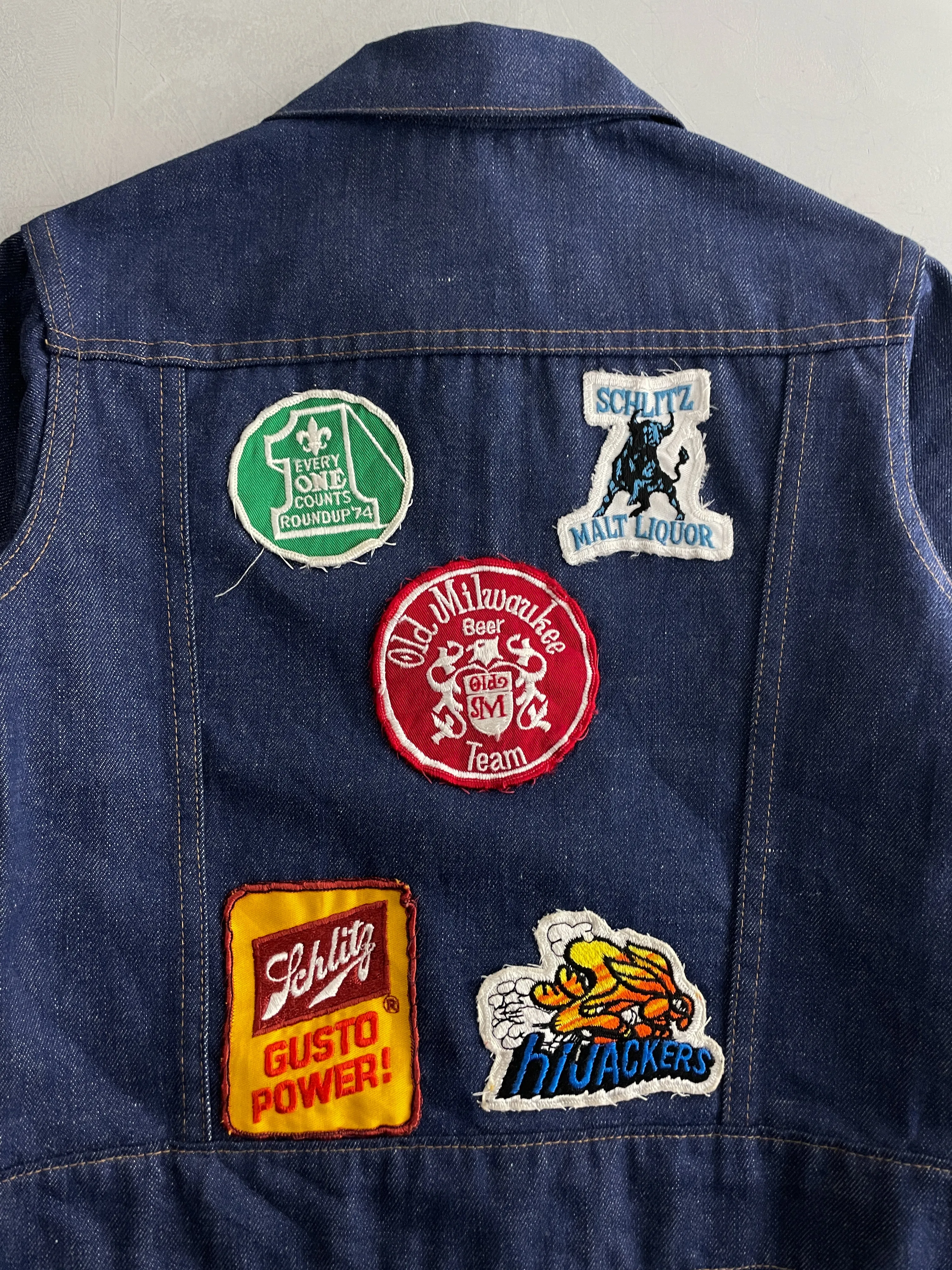 JC Penney Selvage Denim Jacket [XXS]