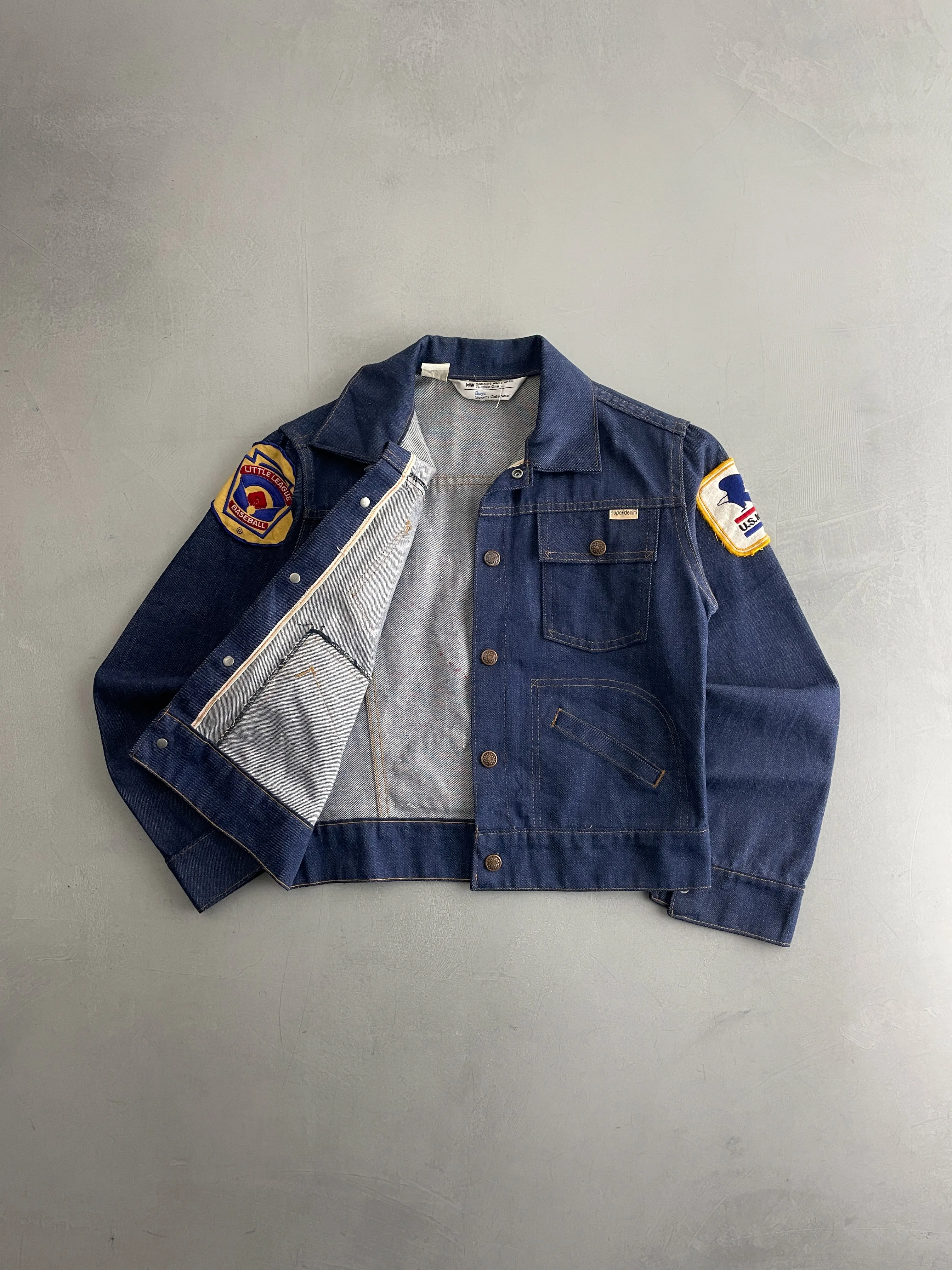 JC Penney Selvage Denim Jacket [XXS]