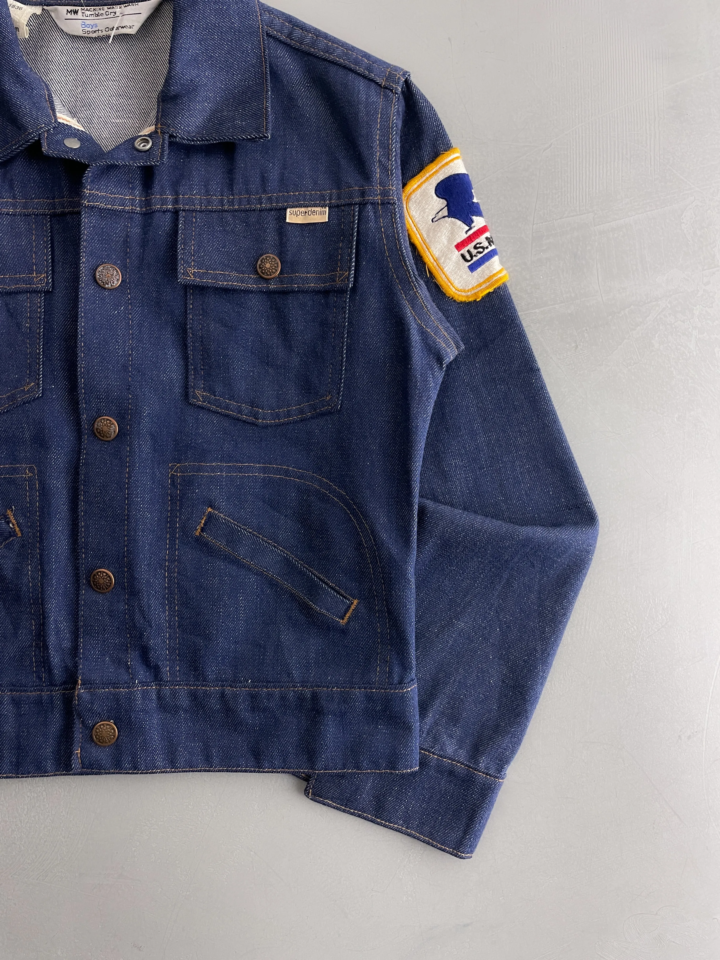 JC Penney Selvage Denim Jacket [XXS]