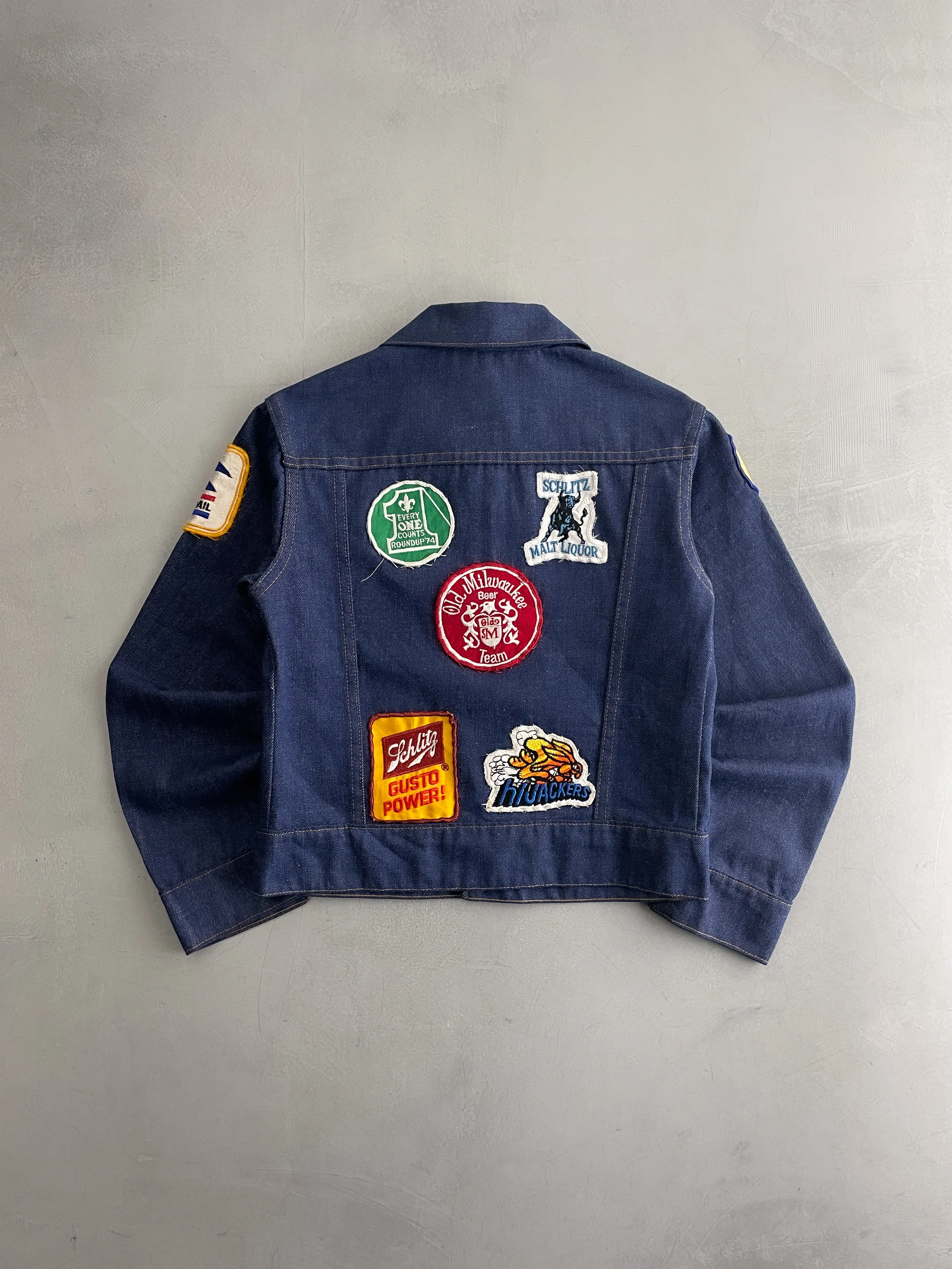 JC Penney Selvage Denim Jacket [XXS]