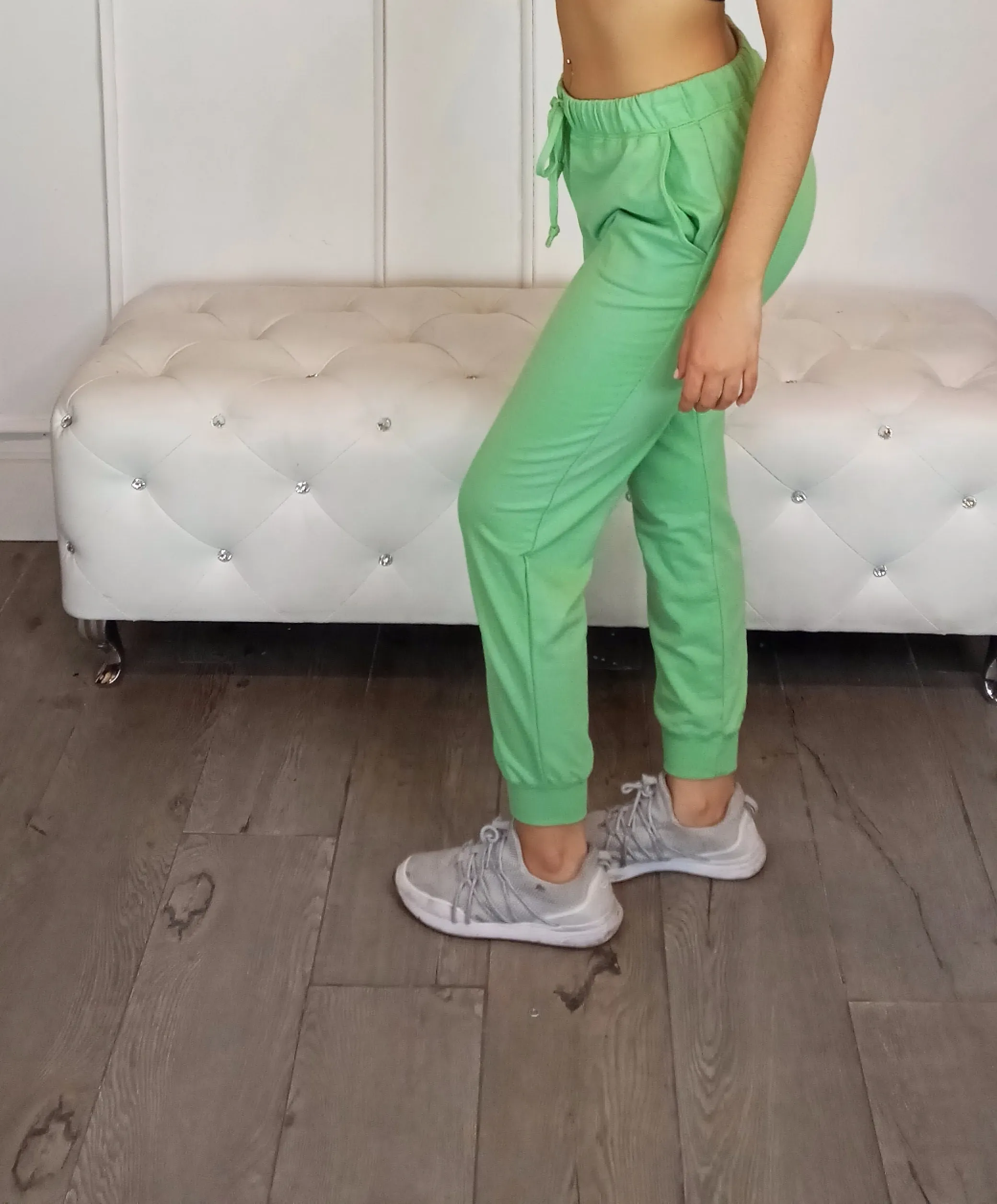 JOGGERS French Terry Jogger Sweat Pants w/2 Pockets
