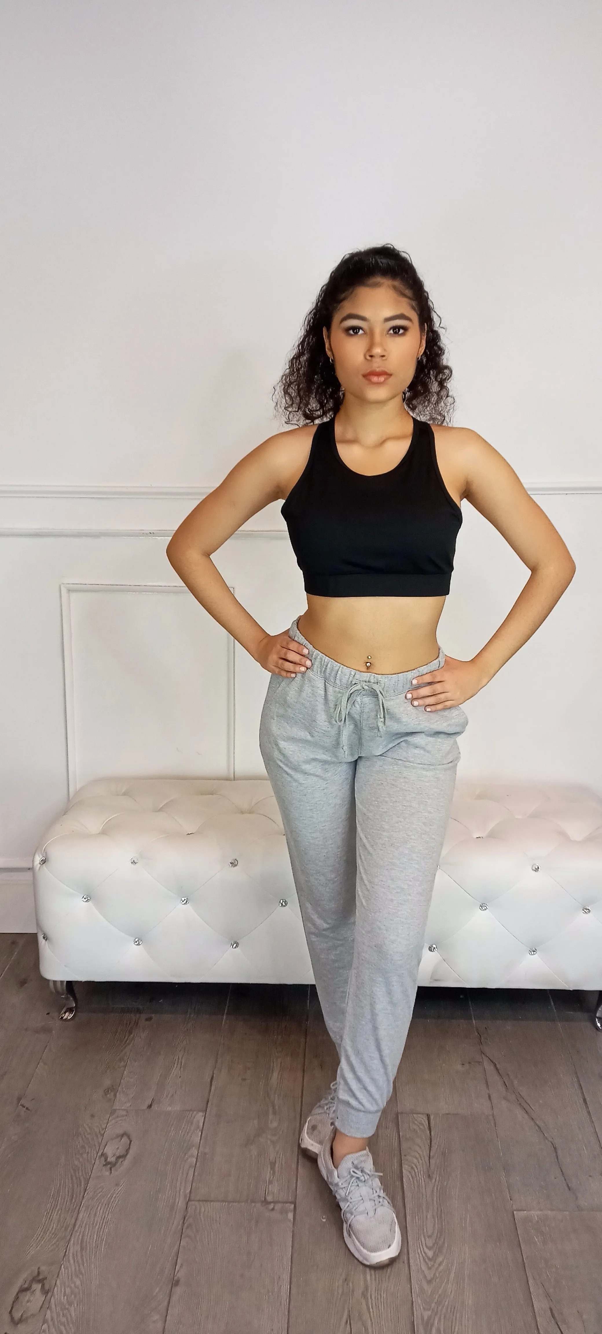 JOGGERS French Terry Jogger Sweat Pants w/2 Pockets