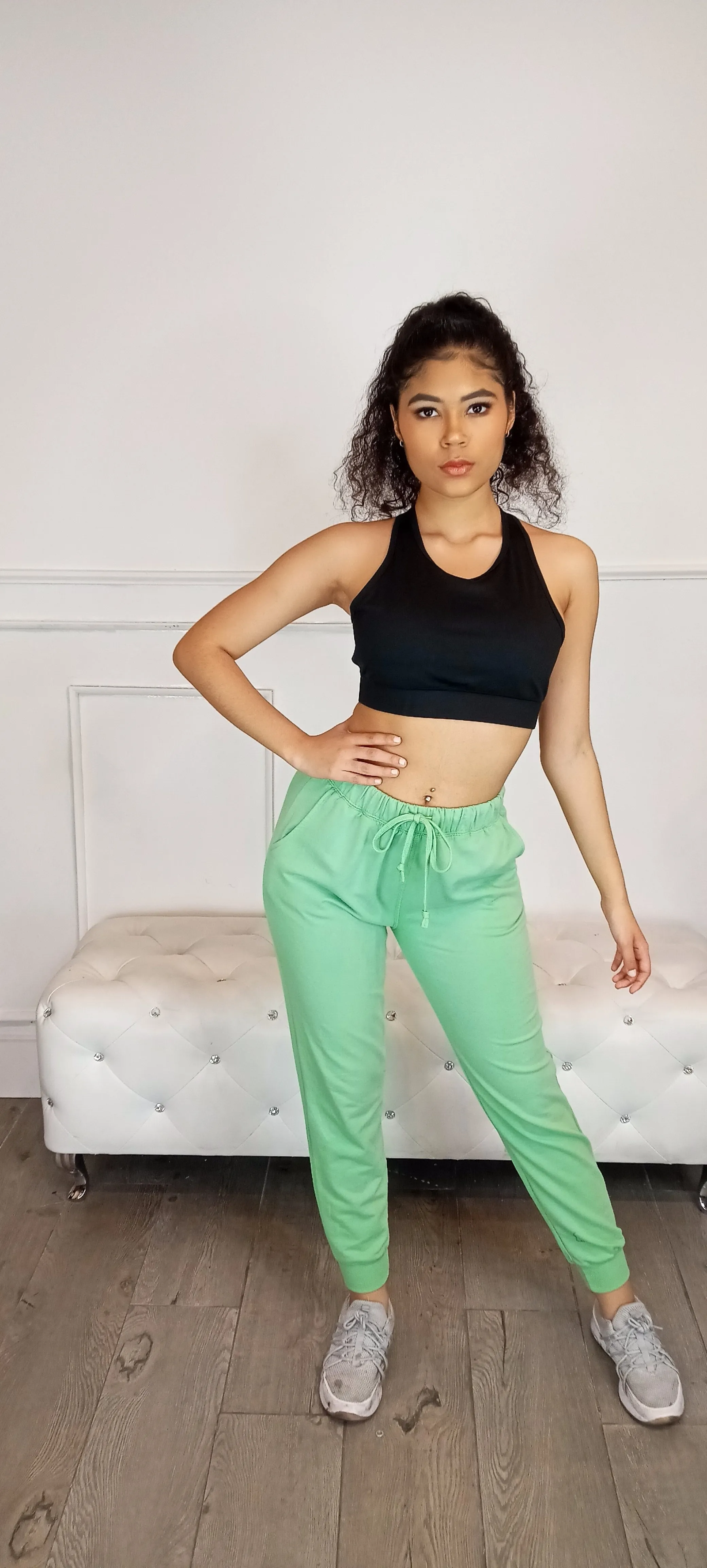 JOGGERS French Terry Jogger Sweat Pants w/2 Pockets
