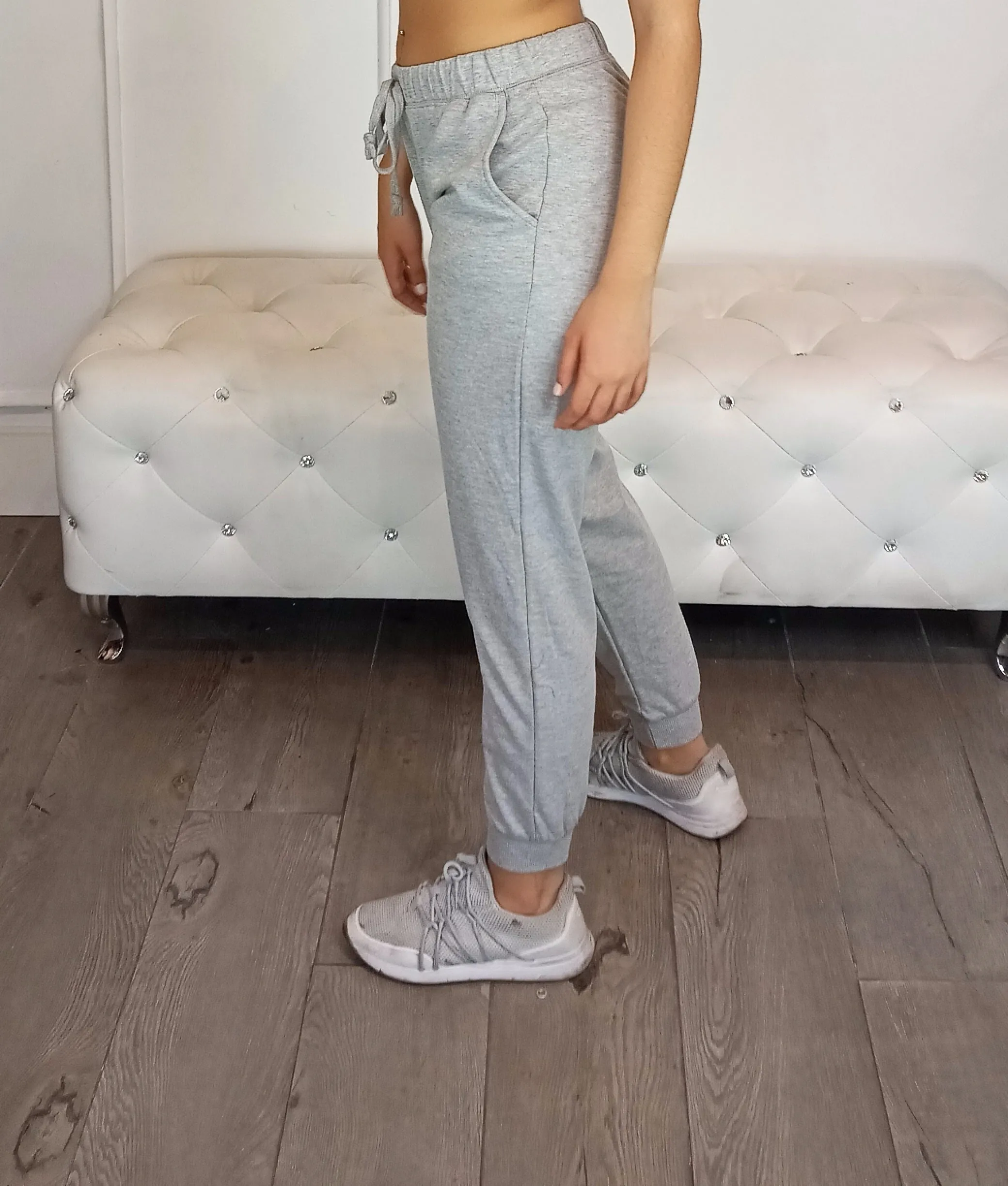 JOGGERS French Terry Jogger Sweat Pants w/2 Pockets