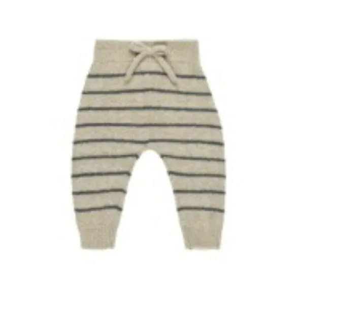 KNIT PANT || INDIGO STRIPE