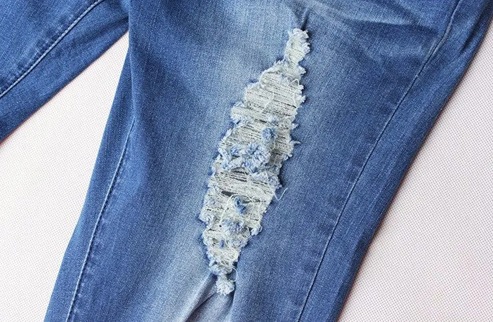 Ladies Casual Cotton Denim Jeans