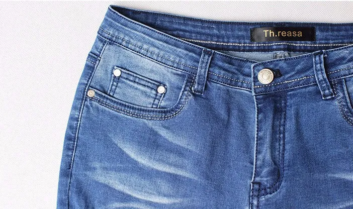 Ladies Casual Cotton Denim Jeans