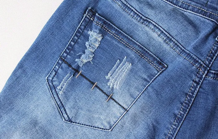 Ladies Casual Cotton Denim Jeans