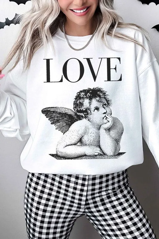 LOVE VALENTINES OVERSIZED SWEATSHIRT