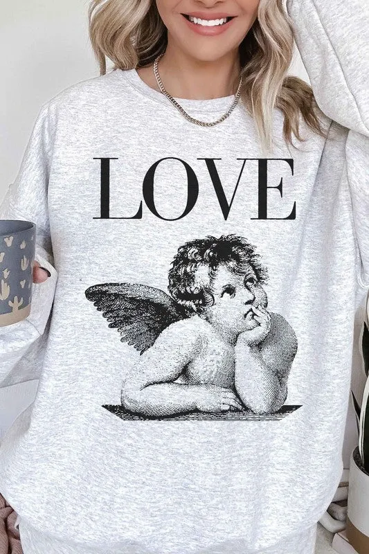 LOVE VALENTINES OVERSIZED SWEATSHIRT