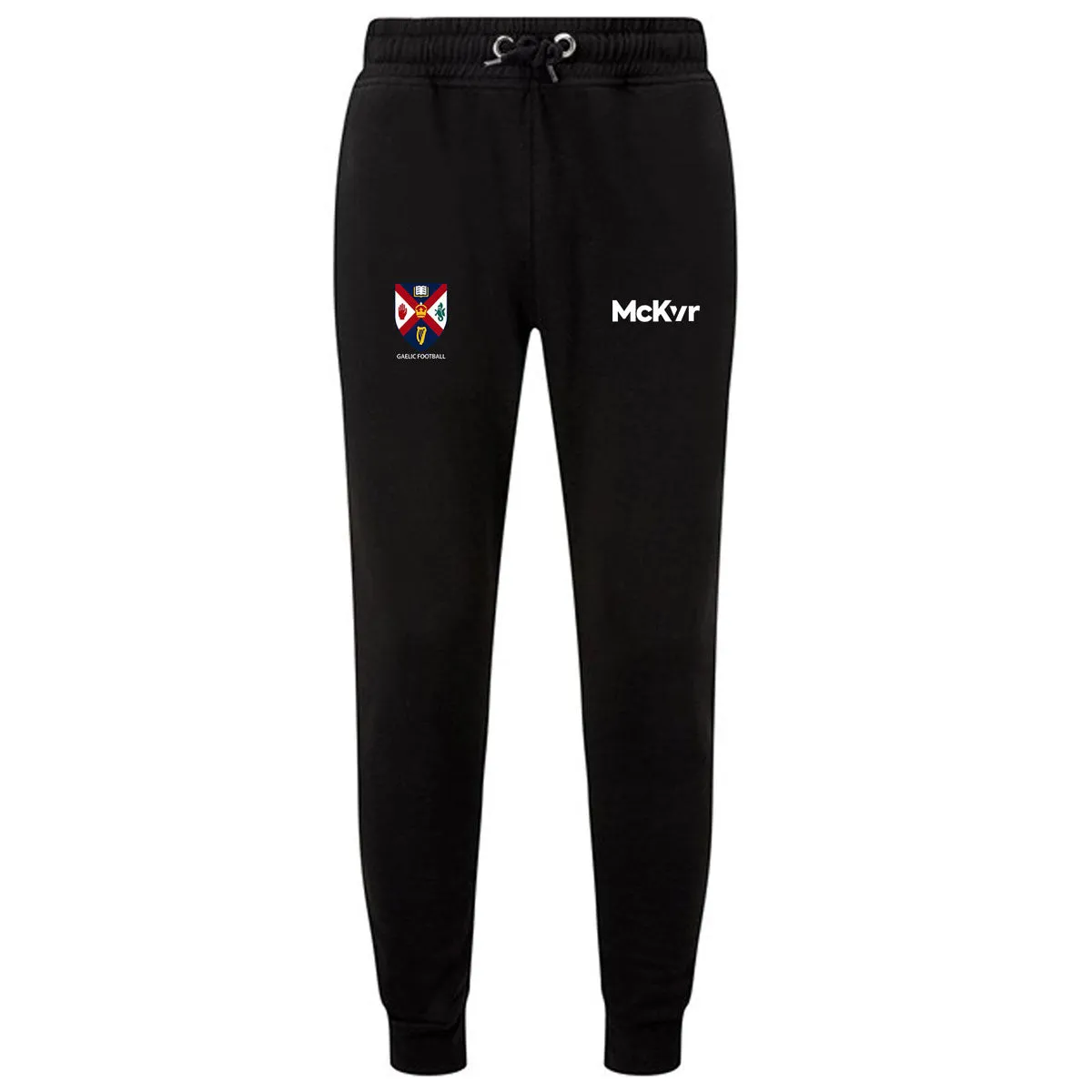 Mc Keever Queens Gaelic Football Fitted Jogger Pants - Adult - Black