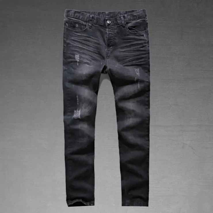 Men's Autumn/Winter Slim Straight Stretch Jeans
