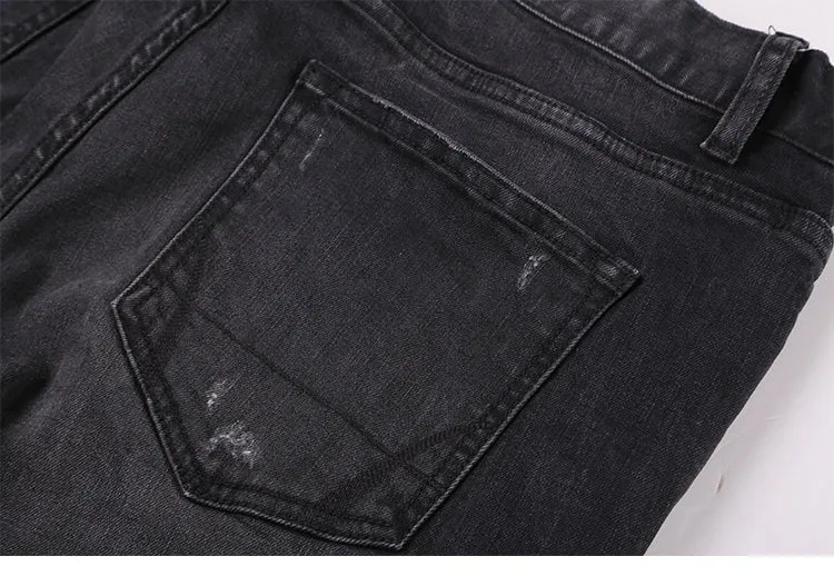 Men's Autumn/Winter Slim Straight Stretch Jeans
