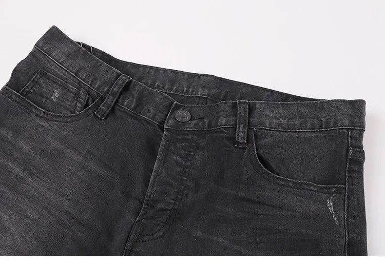 Men's Autumn/Winter Slim Straight Stretch Jeans