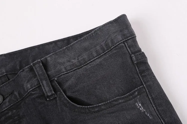 Men's Autumn/Winter Slim Straight Stretch Jeans