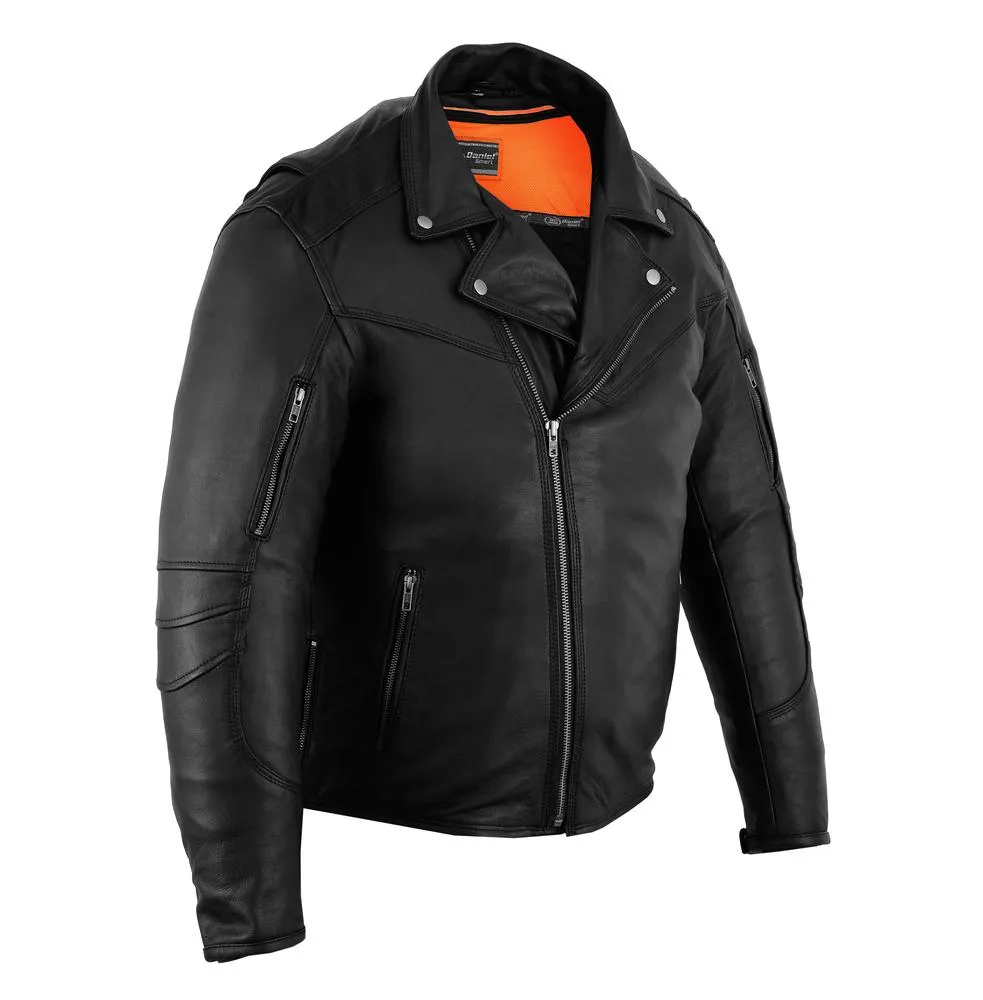 Men's Beltless Biker Jacket